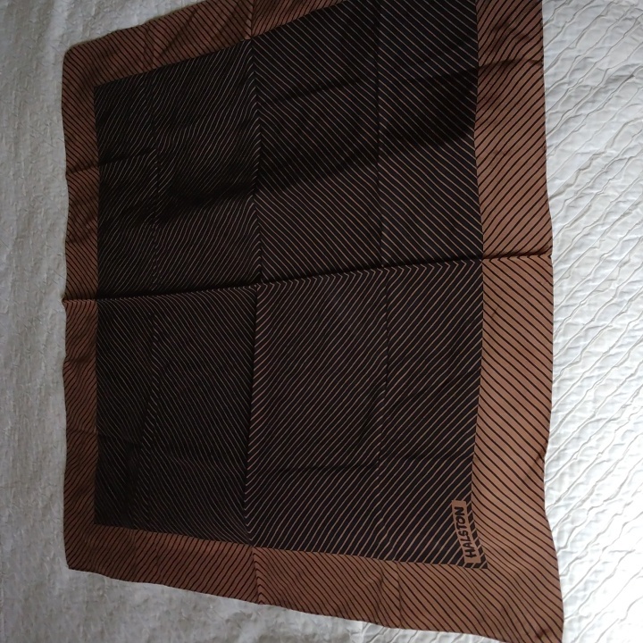 Halston Vintage 100Italian Silk Scarf